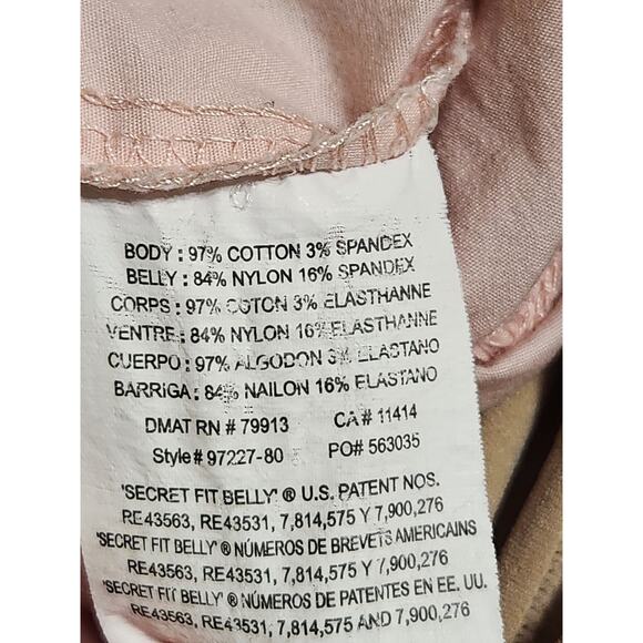 Motherhood Maternity Women's Baby Pink Cargo Capris Size Medium - Picture 4 of 7